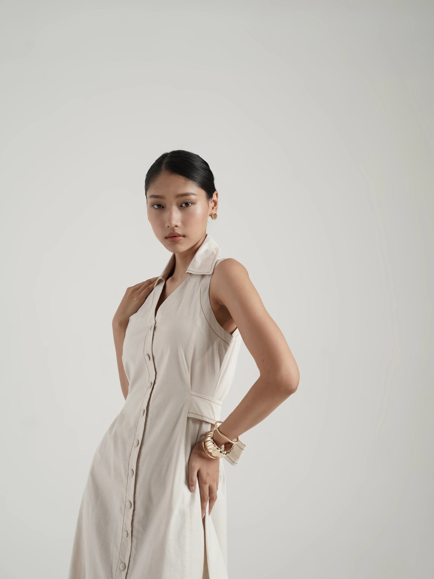 Cara Midi Shirt Dress