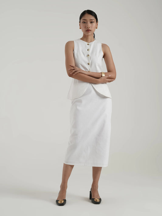 Poise set with midi Skirt