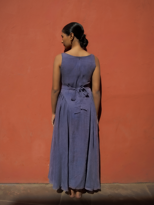 Aura Denim Blue Dress