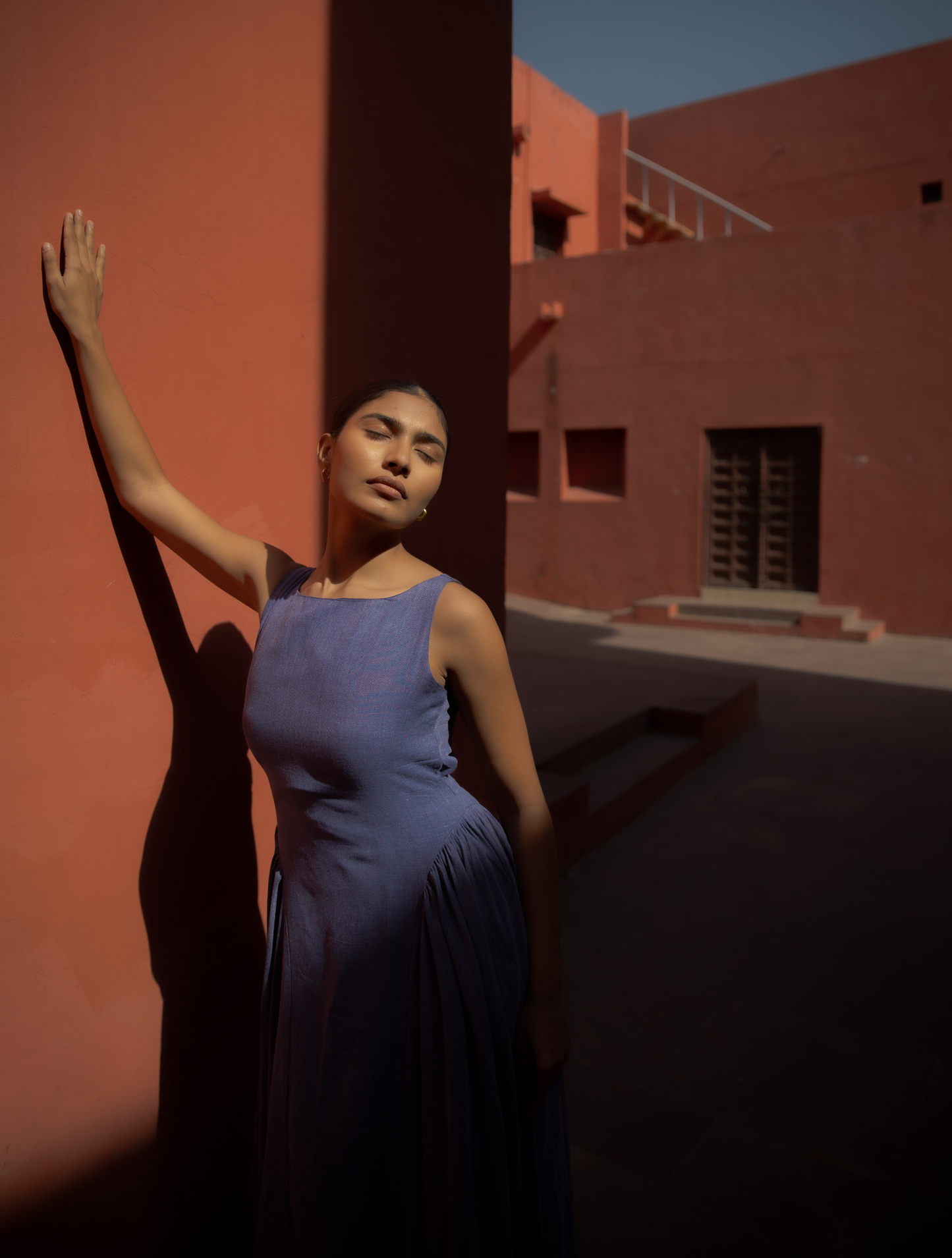 Aura Denim Blue Dress