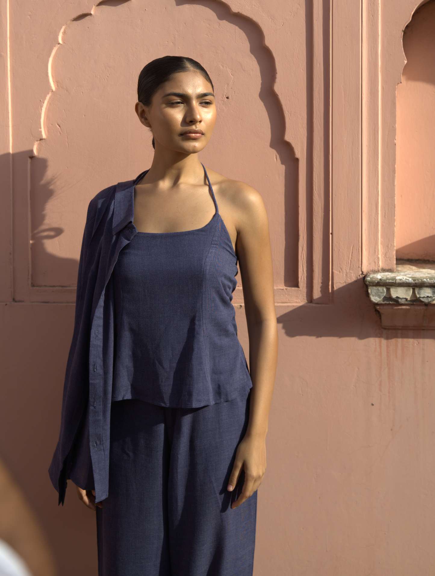 Everyday Denim Blue Trio Set