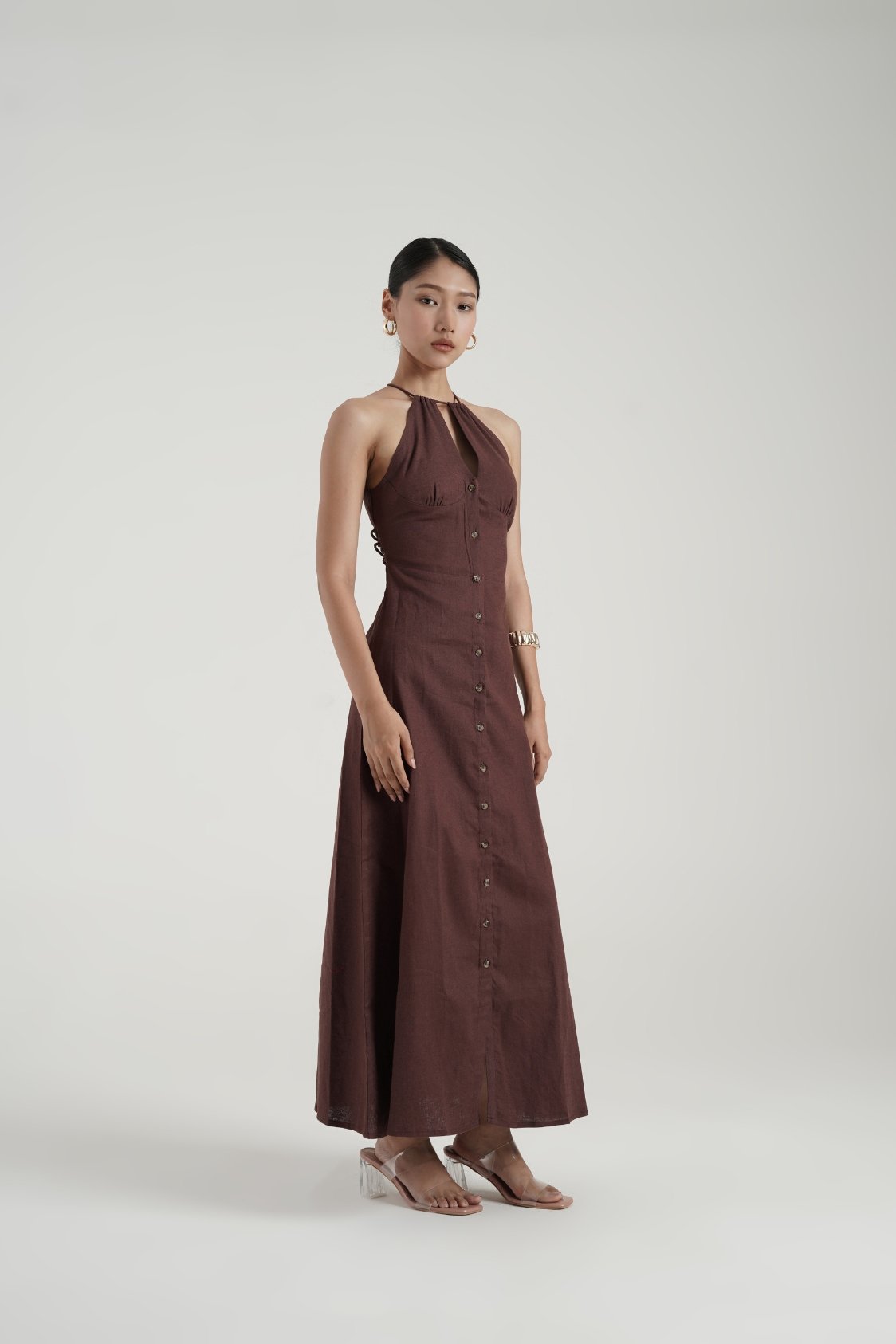 Daydream Dress in Brown - Image 3