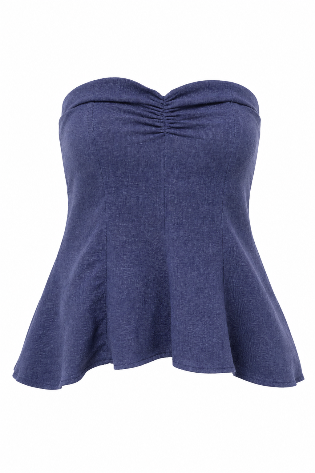 Soft Hug Denim Blue Top