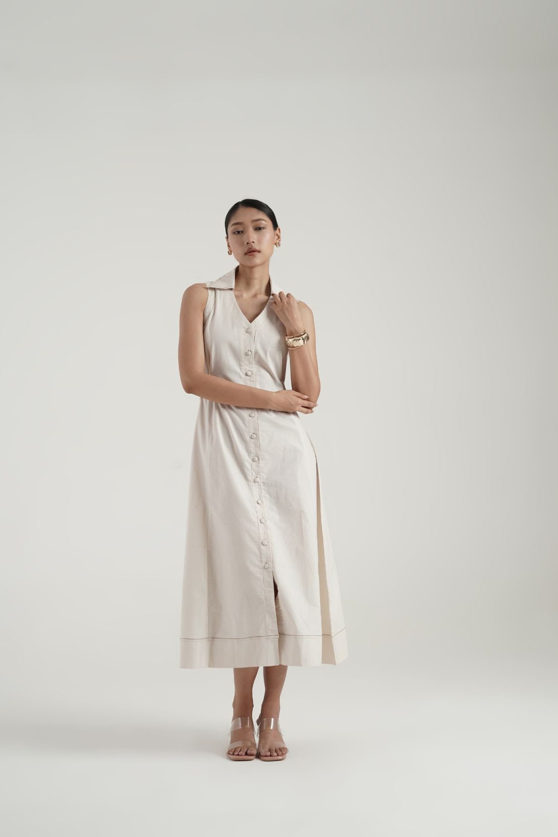 Cara Midi Shirt Dress - Image 3