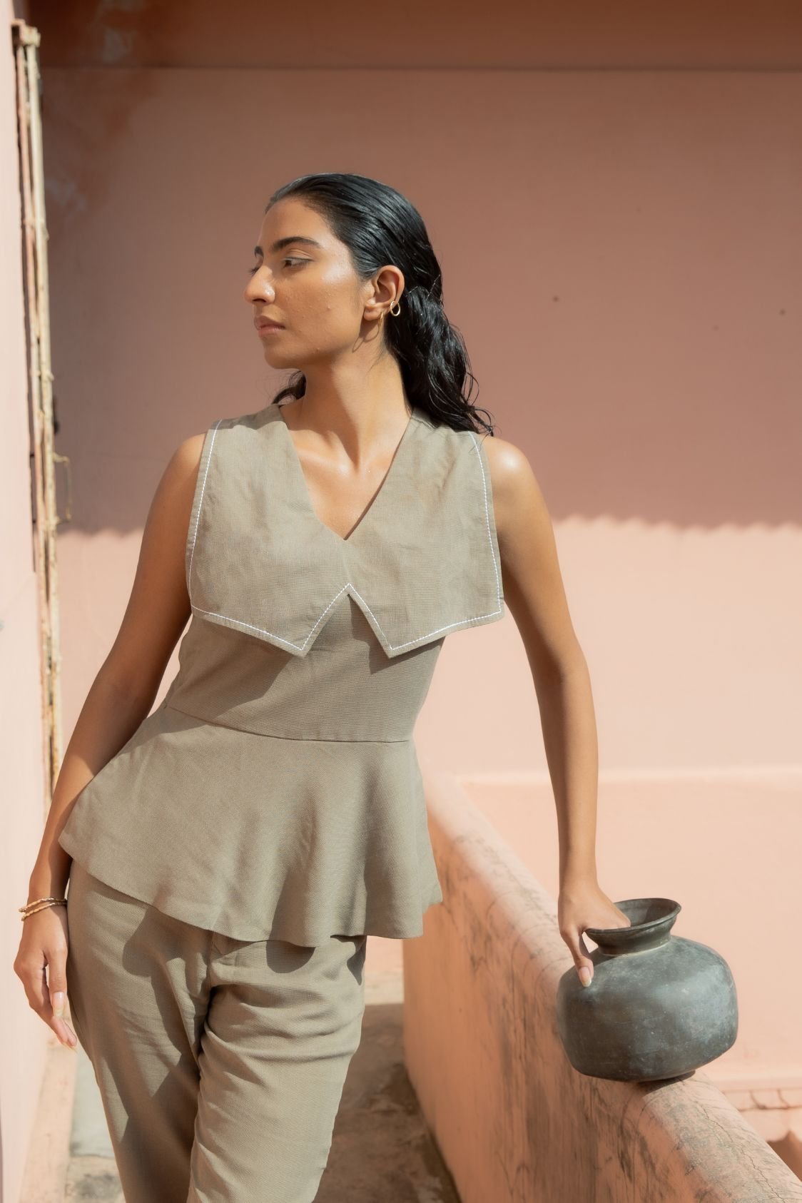 Hana Set in Olive - Image 4