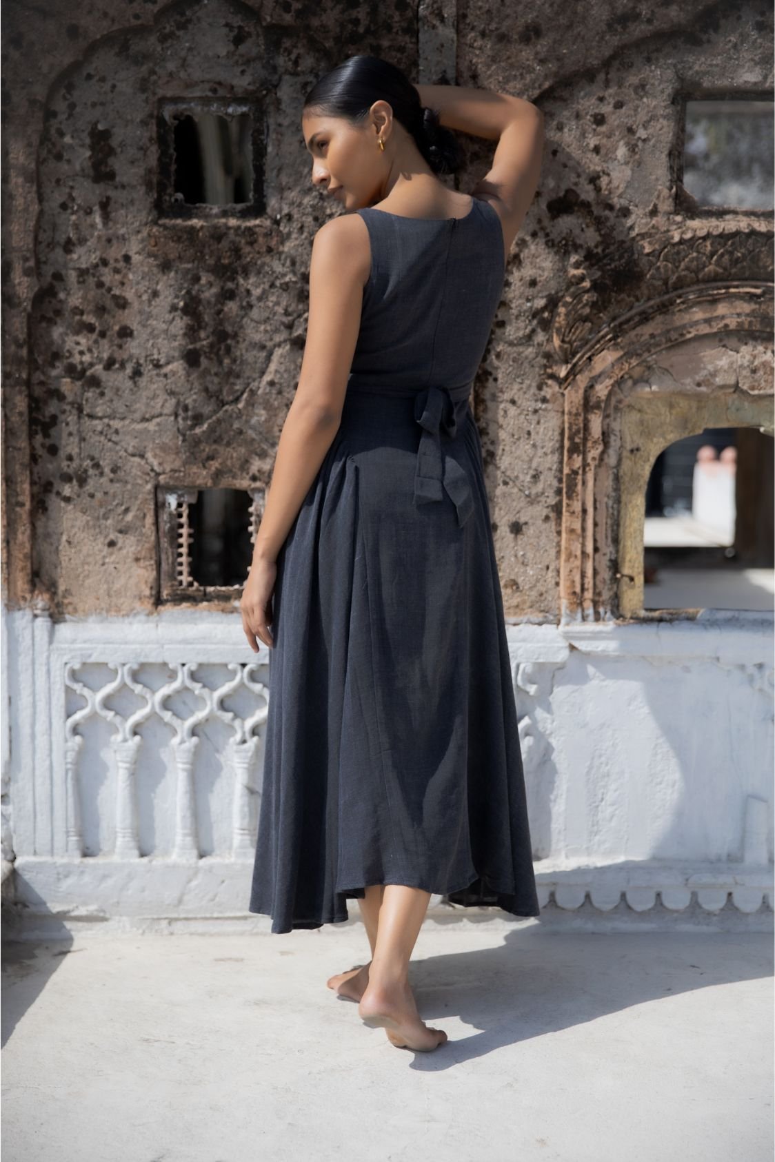 Aura Black Dress - Image 2