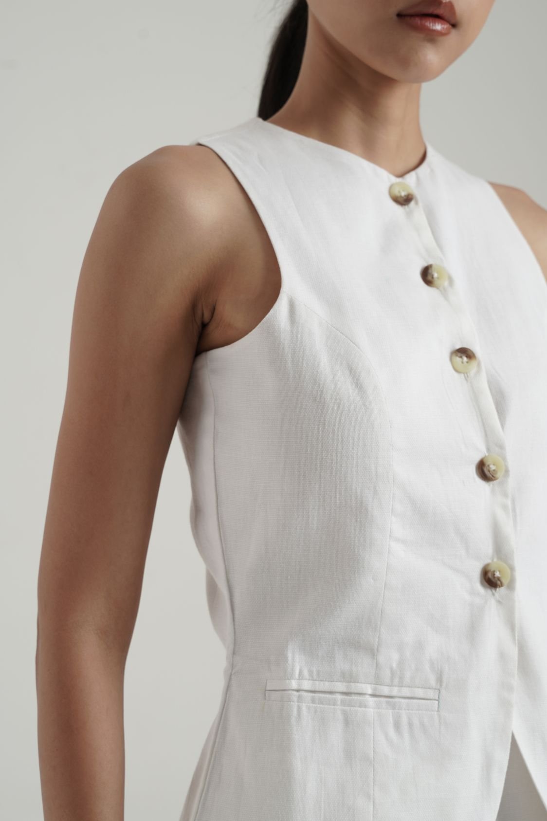 Poise waistcoat set with Midi Skirt - Image 4