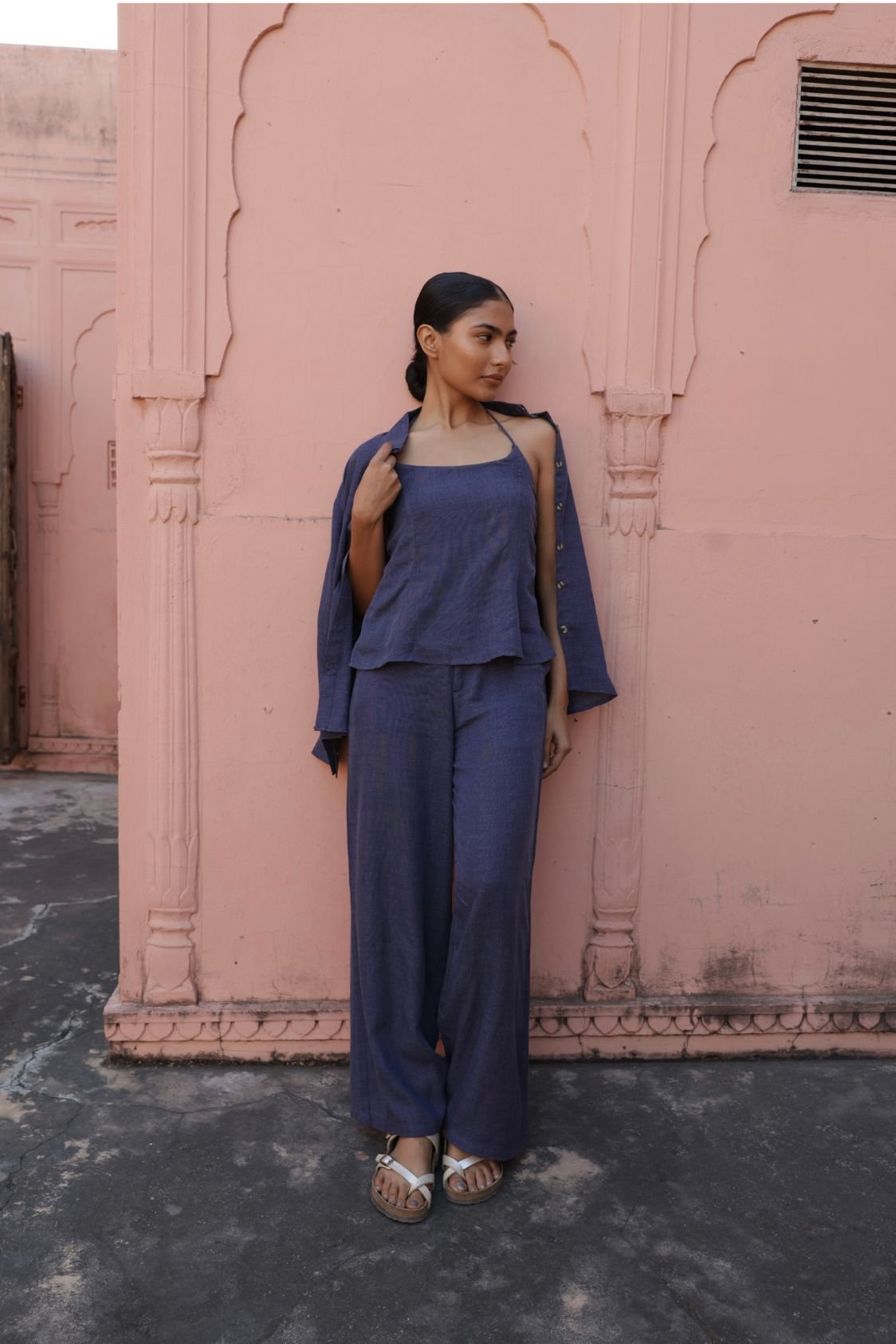 Everyday Denim Blue Trio Set