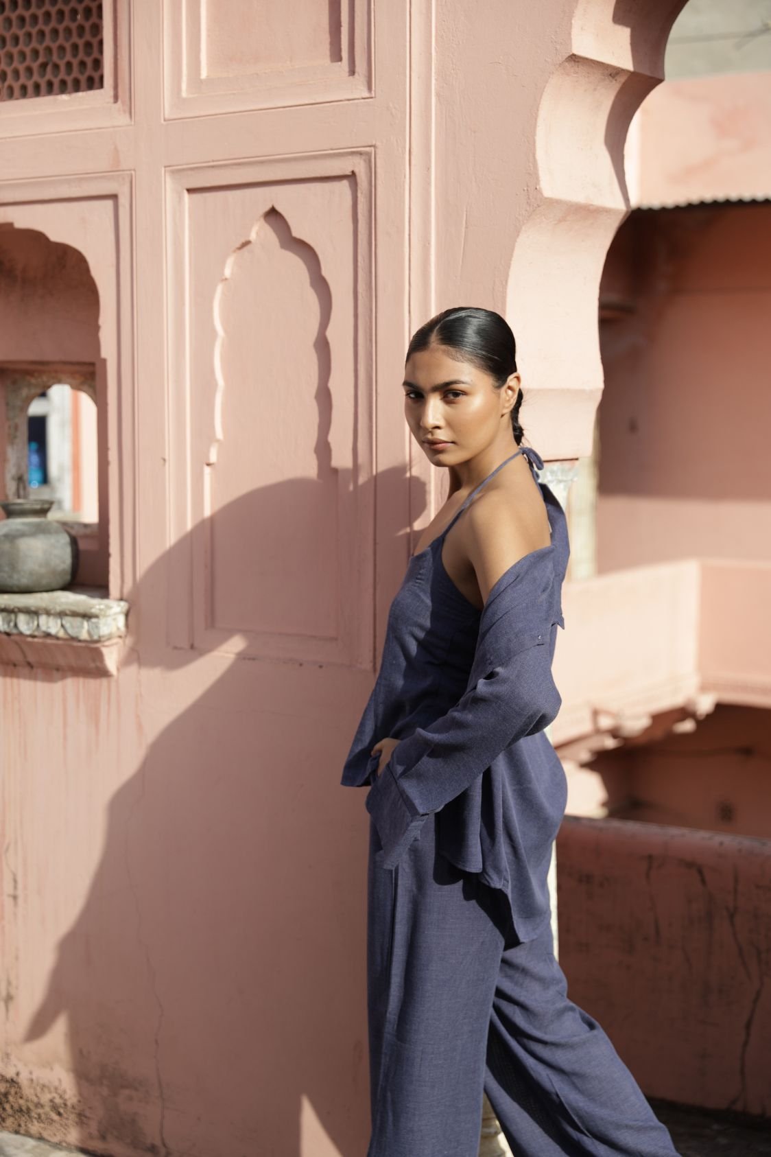 Everyday Denim Blue Trio Set - Image 3
