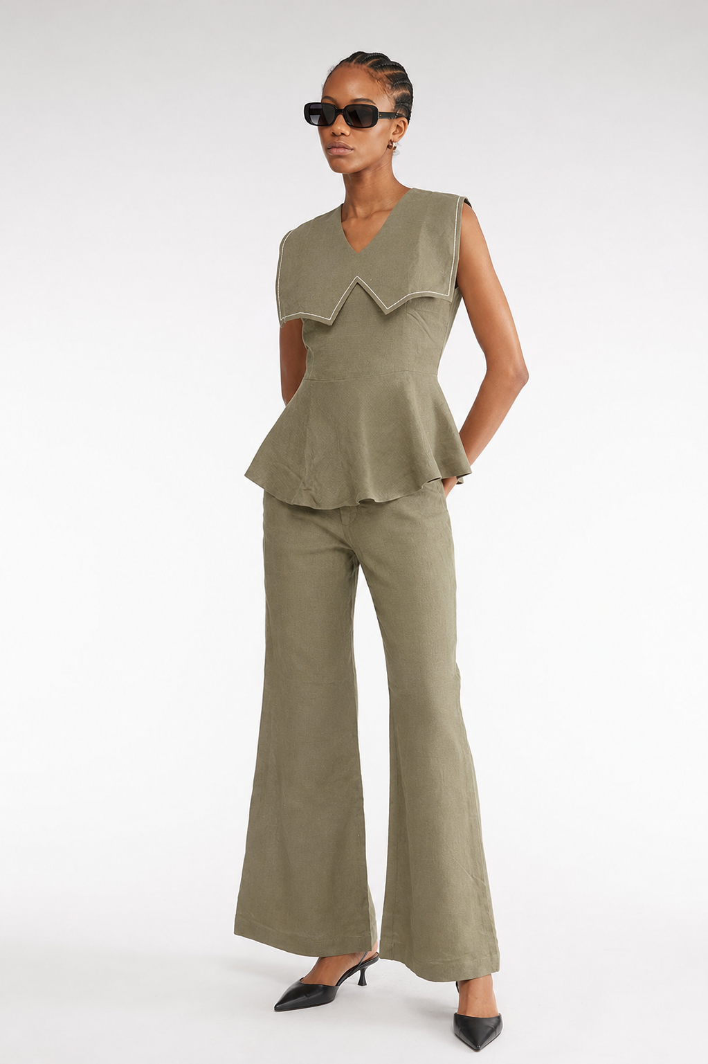 Hana Set in Olive