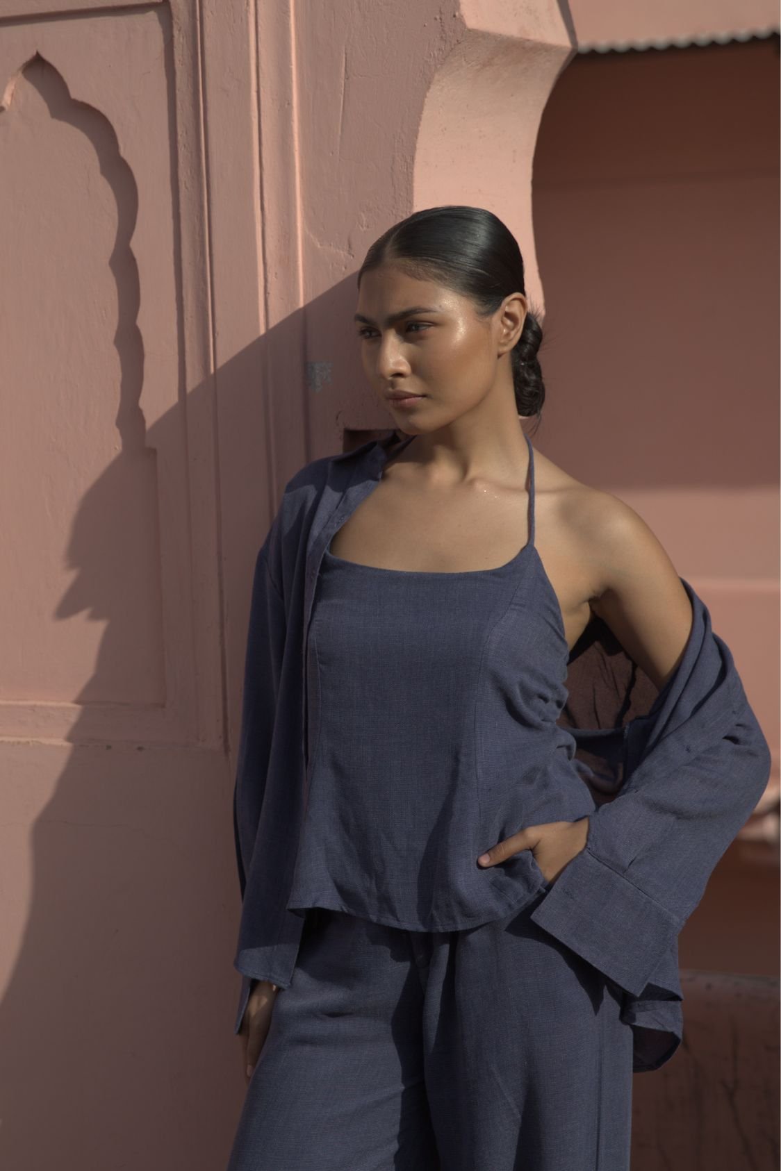 Everyday Denim Blue Trio Set - Image 4
