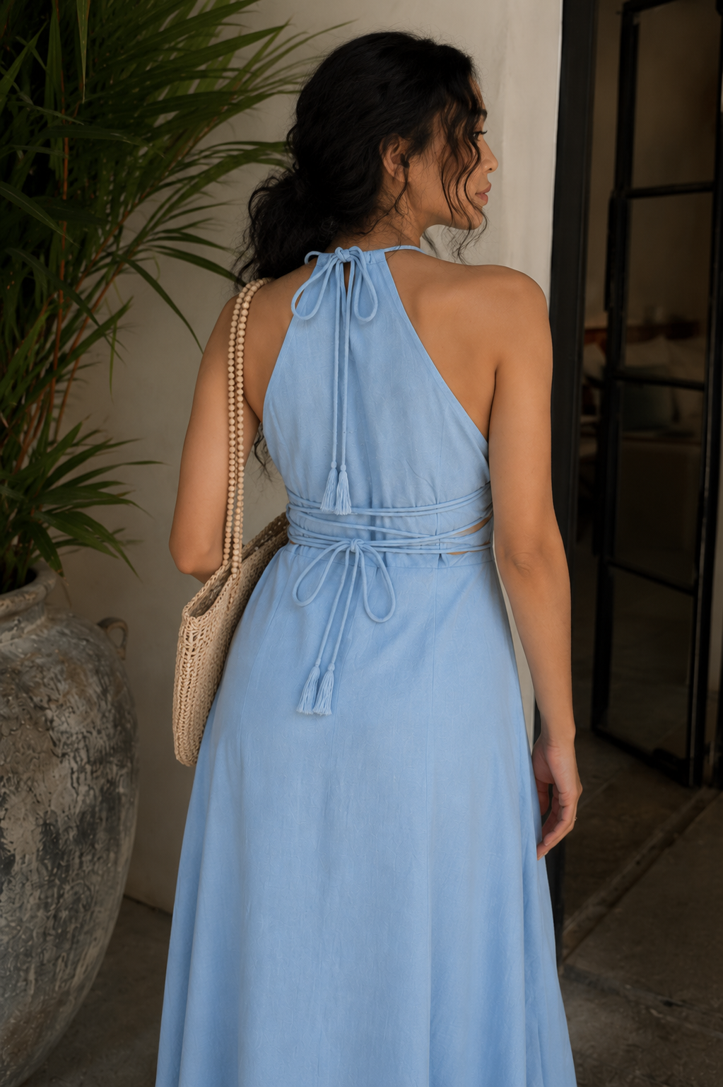 Daydream Dress in Ice Blue - Image 4