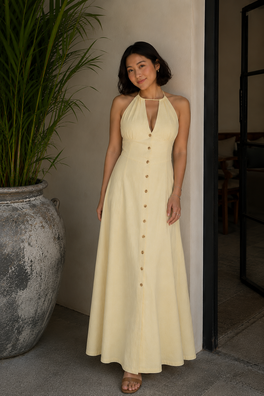 Daydream Dress in Yellow