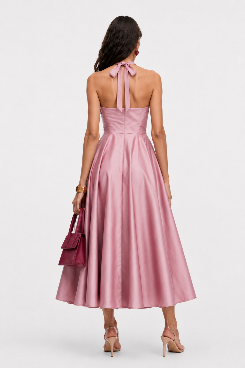 Elle dress in Pink - Image 2