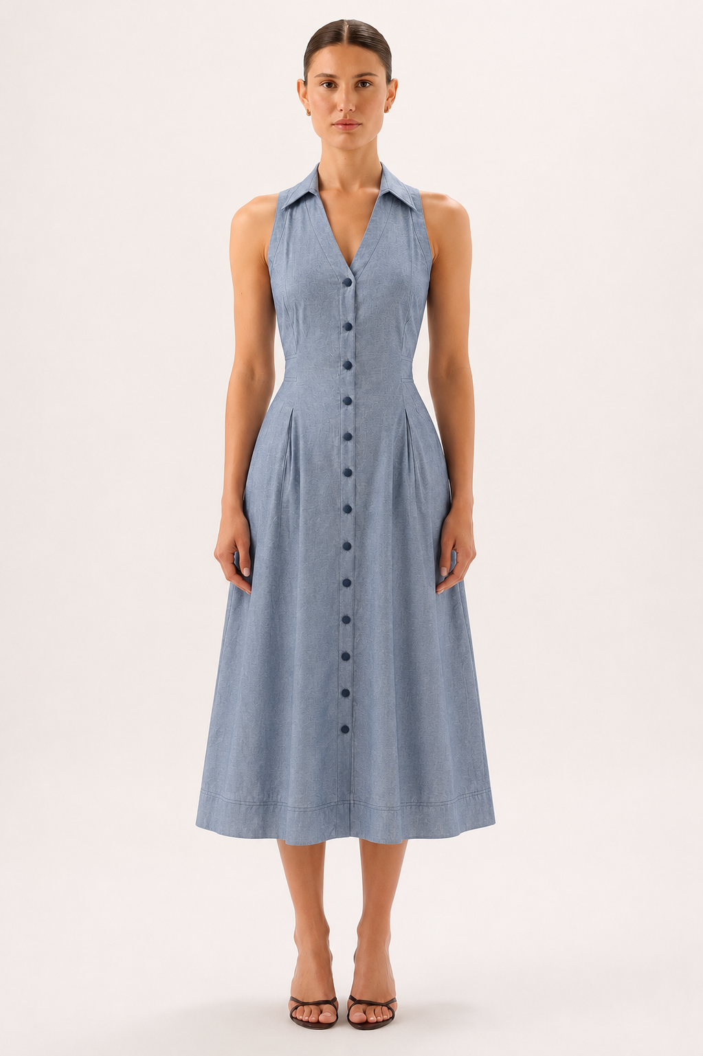Cara Dress in Blue