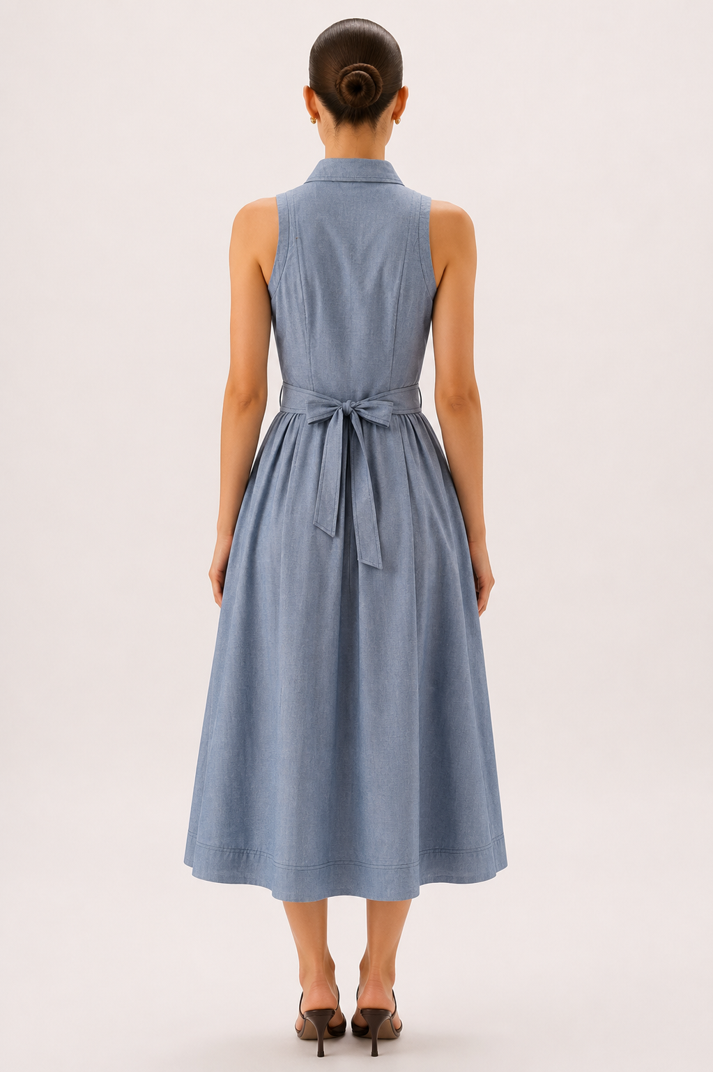 Cara Dress in Blue - Image 3